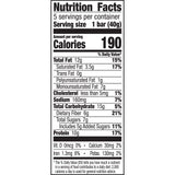 Nature Valley Protein Chewy Snack Bars, Peanut Butter Dark Chocolate, 5 Bars, 7.1 oz