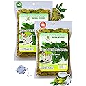 Hojas de Guanábana (Soursop Leaves) - 2 Pack (4 oz Bags) 100% Natural | Vegan | Herbal Tea for Infusion | Includes Infuser/Incluye Infusor