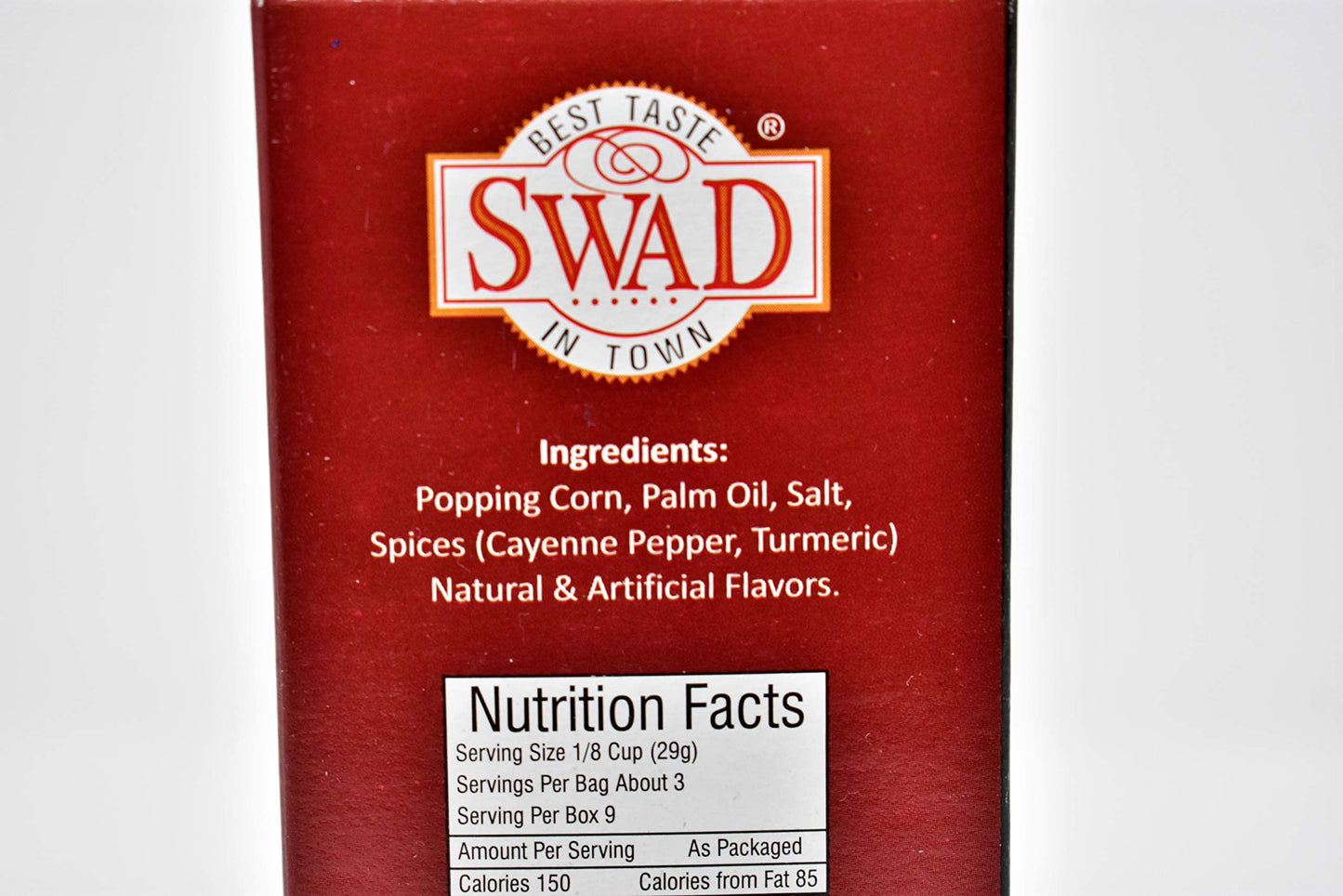 Spicy Popcorn Hot and Spicy Masala Popcorn 3 Microwaveable Packets in 1 Box