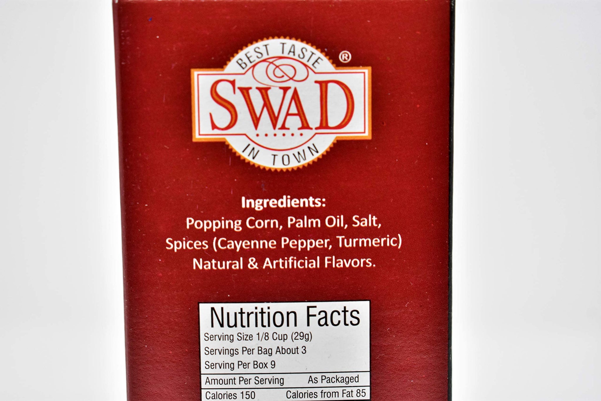 Spicy Popcorn Hot and Spicy Masala Popcorn 3 Microwaveable Packets in 1 Box
