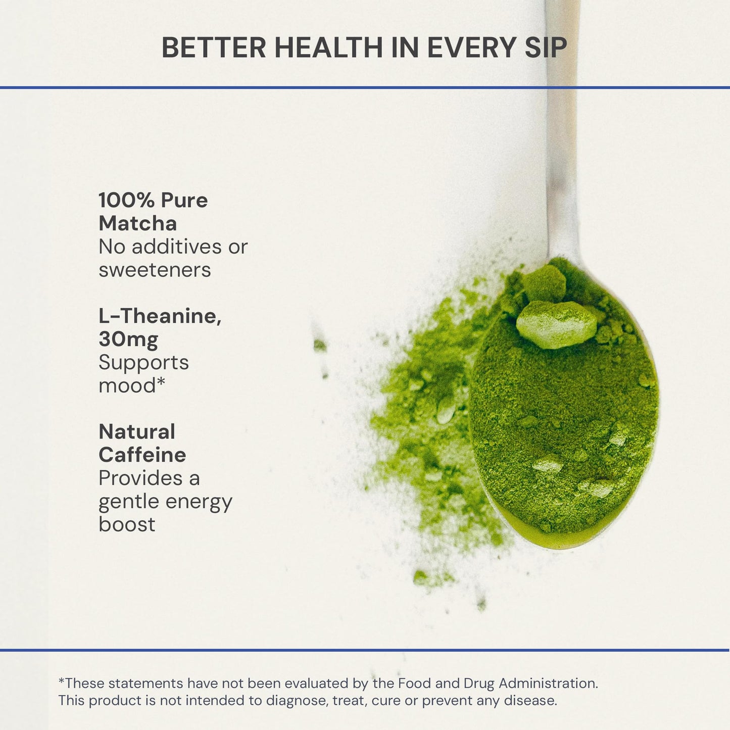 Blueprint Bryan Johnson Matcha Powder - Ceremonial Grade Japanese Matcha - Green Tea for Energy & Focus - Natural Caffeine, Antioxidant-Rich - 30mg