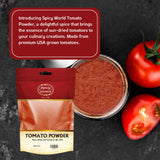 Pure Dried Tomato Powder 20oz (1.25LB) 100% Natural USA Grown - by Spicy World