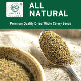 Spices Village Celery Seeds for Cooking, 7 Ounces - Whole Celery Seed Spice for Pickling & Canning - Certified Kosher, Gluten-Free, Non-GMO