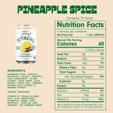 De La Calle Organic Traditional Pineapple Spice Tepache, 12 FZ