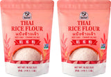 52USA Thai Rice Flour 32 Ounce (Basic), 1 Pound (Pack of 2), Rice Flour for Baking or Cooking, Product of Thailand, All Natural White Rice Flour