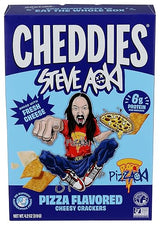 Cheddies Pizza Cheesy Cracker, 4.2 OZ