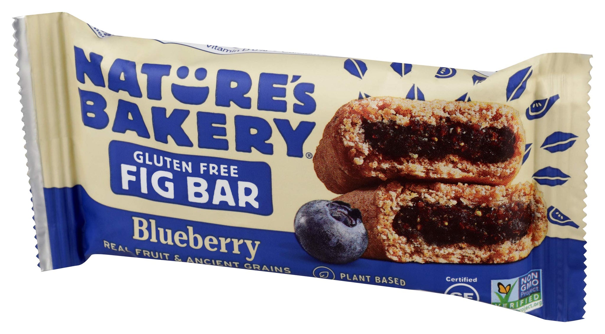 Natures Bakery Bar Fig Gluten Free Blueberry, 2 oz