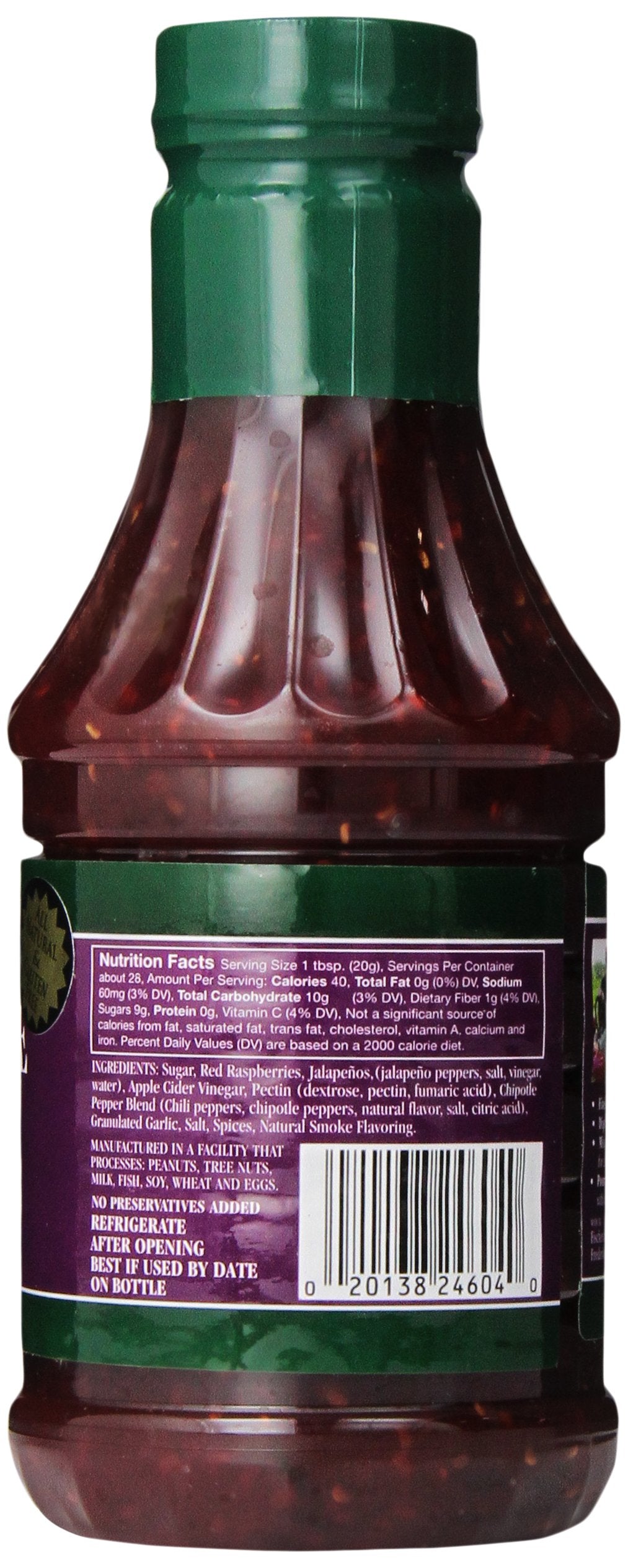 Fischer & Wieser Razzpotle Roasted Raspberry Chipotle Sauce, 20-Ounce Bottles (Pack of 6)