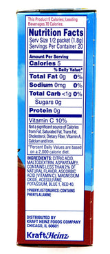 Crystal Light On-The-Go Drink Mix Packets, Sugar Free Powdered Water Enhancer, Naturally Flavored Low Calorie Beverage Mix, Cherry Pomegranate, 0.11