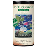 The Republic of Tea - Decaf Blackberry Sage Black Tea Tin, 50 Tea Bags, Environmentally- Friendly Decaffeinated Tea