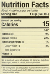 Pacific Natural Foods Organic Vegetable Broth (1 x 32 FL OZ)