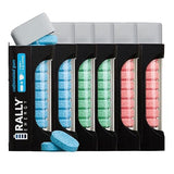 Rally Energy Caffeine Gum, Sugarless Gum with 60 mg of Caffeine for Fast-Acting Energy, Stay Alert, Long-Lasting, Variety Pack, Natural Cinnamon