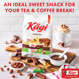 Kägi Swiss Chocolate Covered Wafers Assorted Bag - Crispy Coated, Individually Wrapped Mini-Mix of Classic, Dark & Hazelnut Flavors, 500g Bag
