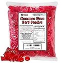 Cinnamon Discs Hard Candies - (1 Pound Bag) of Individually Wrapped Red Cinnamon Candy Disks.(16oz.)