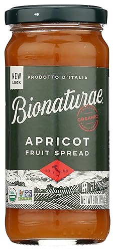 Bionaturae Organic Apricot Fruit Spread, 9 OZ