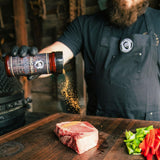 Bearded Butchers Blend Original Seasoning, 11 oz Shaker - All-Purpose Spice for Meats, Veggies, Soups, Sandwiches, Eggs, Fries - No MSG, Gluten-Free