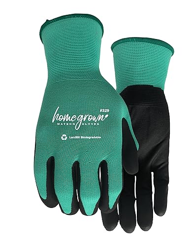 Watson Gloves Jade Biodegradable Nitrile Coated Glove - Eco-Friendly, Touchscreen Compatible, Ergonomically Formed, Snug-Fitting (Small)