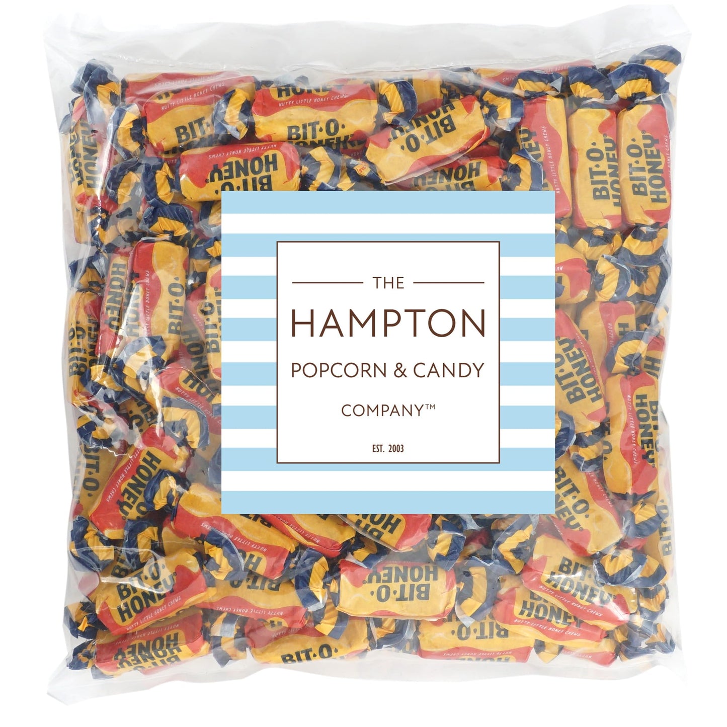BitOHoney Candy, 2 Pound Bag, Individually Wrapped Candy, Honey Taffy