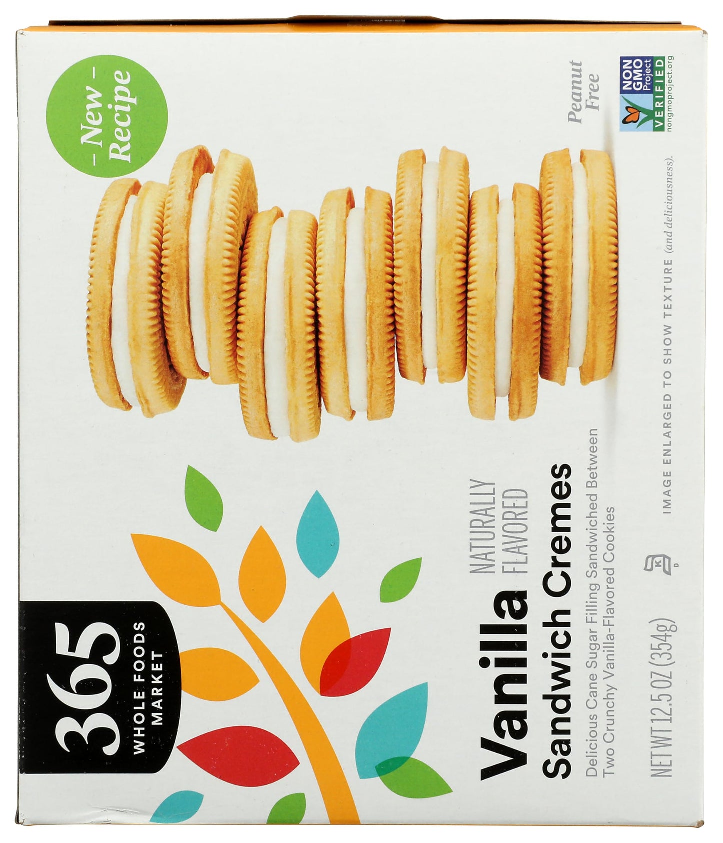 365 by Whole Foods Market Vanilla Sandwich Creme Cookie, 12.5 OZ