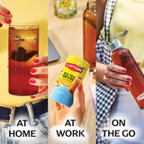 Lipton Ice Tea Infuse Black Tea Peach Cold Brew Tea Bags - 10 Count - Brews in Cold Water in Just 5 Minutes - Water Bottle Friendly for on-the-Go