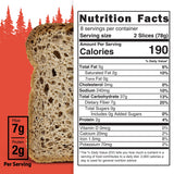 Happy Campers Yum White Gluten Free Bread, Multi-Grain, Non-GMO, Vegan, Organic, 17.4 oz Loaf (Pack of 4)