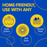 Plink Fizzy Drain Cleaner, 6 Count (Pack of 2), Lemon Scent