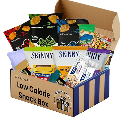 Low Calorie Snacks for Adults and Kids - Healthy Snacks with 100 Calories (35 Count)