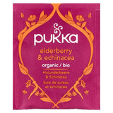 Pukka Elderberry & Echinacea Organic Herbal Tea, Perfect for Wellness Support, Caffeine Free, 20 Total Tea Bags