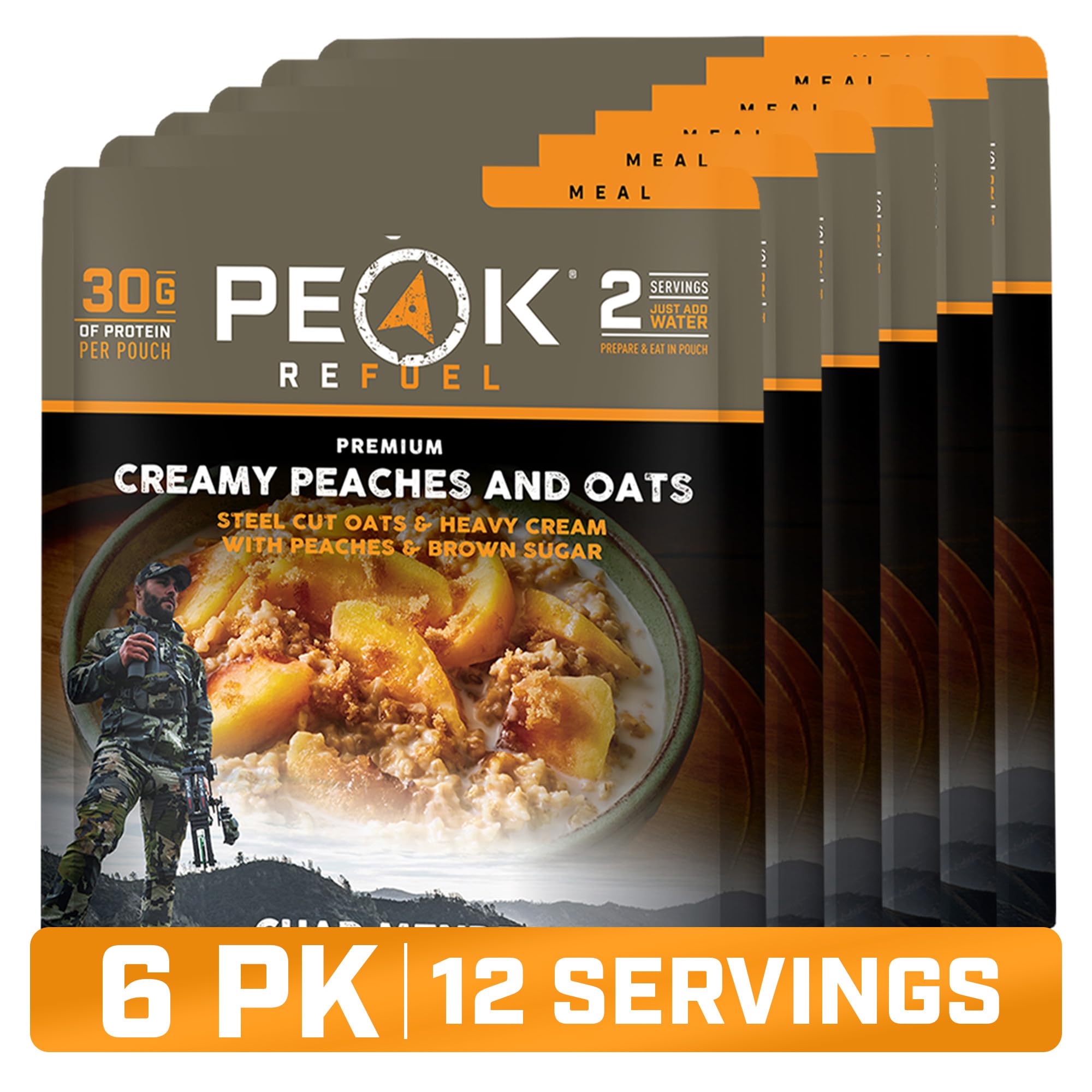 Creamy Peaches and Oats 6-Pack