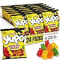 Ceres Gourmet Gummy Bears Bulk Candy 24 Pack (2.82 oz Each), Assorted Fruit Flavored Gummi Teddy Bear Soft Candies, Individually Wrapped Snack Packs