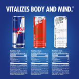 Red Bull Summer Celebration Variety Pack, Red Bull Energy Drink, The Red Edition, The White Edition, 8.4 Fl Oz (2x12 Pack)