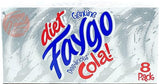 Diet Faygo Cola! soda pop. 8-pack 12-fl. oz. cans in box (1)