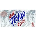 Diet Faygo Cola! soda pop. 8-pack 12-fl. oz. cans in box (1)