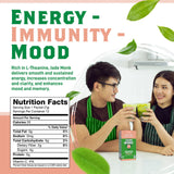 Jade Monk On-The-Go Matcha Green Tea Powder - Enjoy Anytime, Anywhere - All Natural energy, Mixes Instantly - Perfect For A Busy Lifestyle - Palau
