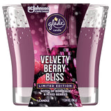 Glade Candle Jar, Air Freshener, Velvety Berry Bliss, 3.4 oz