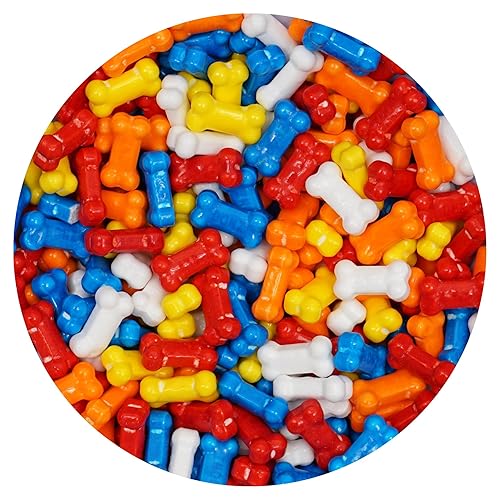 Bonz Candy, 1 Pound Bulk Bag, Bone Shaped Candy, Dog Bonz Candy Bulk