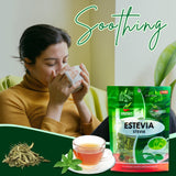 Hanan Stevia (Estevia) Loose Leaf Herbs - 9 g Natural Dried Stevia Leaves Rebaudiana Plant Leaves from Peru - Tea Sweetener