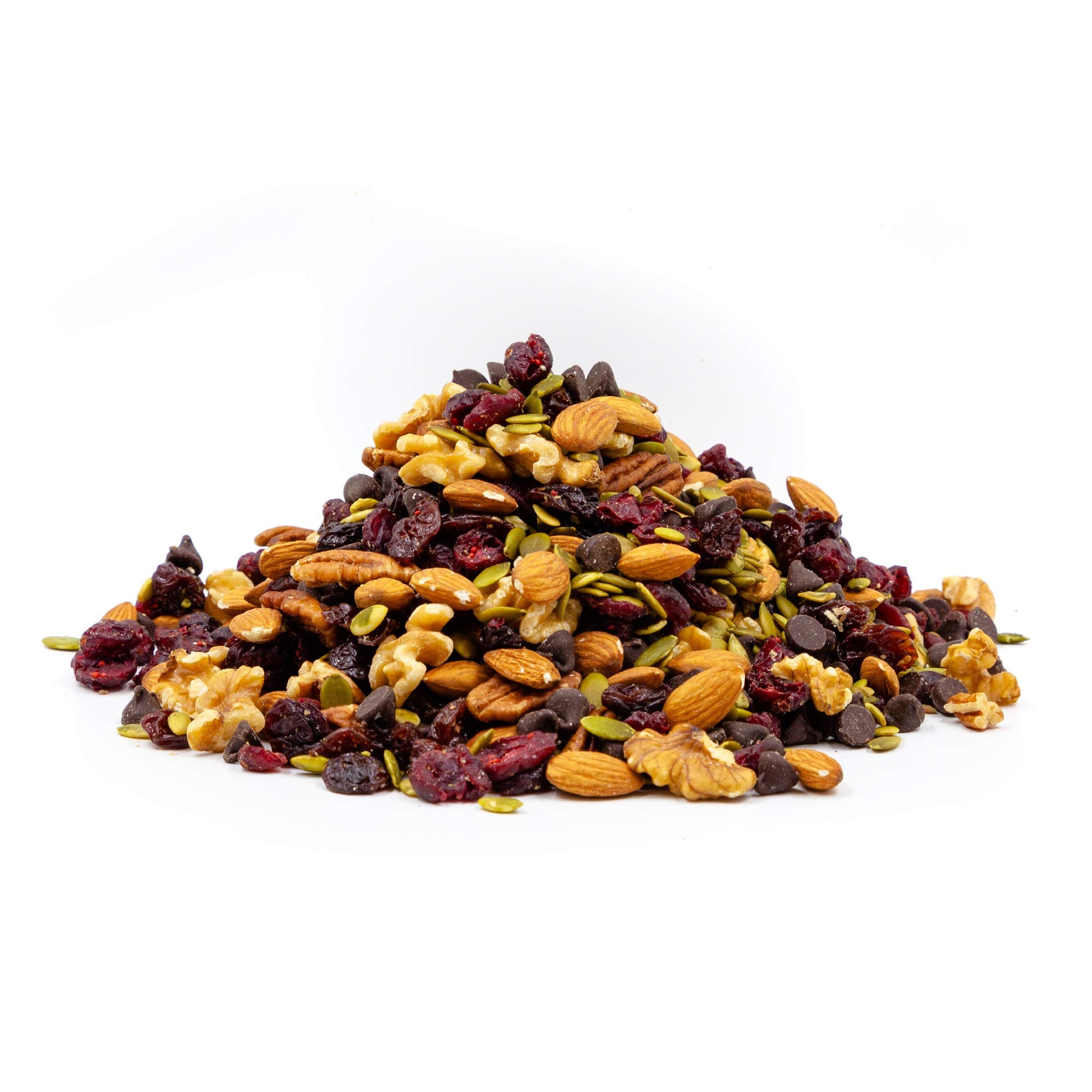 Mrs. Barr’s Natural Foods Trail Mix | Chocolate Chip | Superfood | Real Food Ingredients | Plant-Based Protein Snack | Camping, Hiking & Backpacking