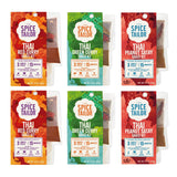Spice Tailor 3 Simple Steps Restaurant Quality Meals in Minutes Kits Ready in 10 Minutes (6 Pack, Thai Curry Variety)