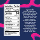 Blobs SOUR Gummy Candy Low Sugar & Low Calorie- No Sugar Alcohols, Vegan, No Dyes- Watermelon-Lychee, Black Ras Cherry, Strawberry Yuzu - (Pack of 6)