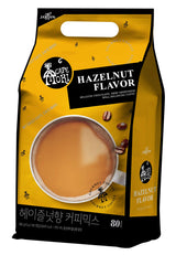 Jardin Café Mori Caffe Latte - Well-Balanced Coffee, Soft Sweetness, Deep Milk Flavor, 11.5g x 50 Sticks (hazelnutflavor)