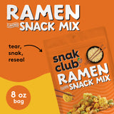 Snak Club Ramen Flavored Snack Mix with Sesame Sticks & Cashews, 8 oz