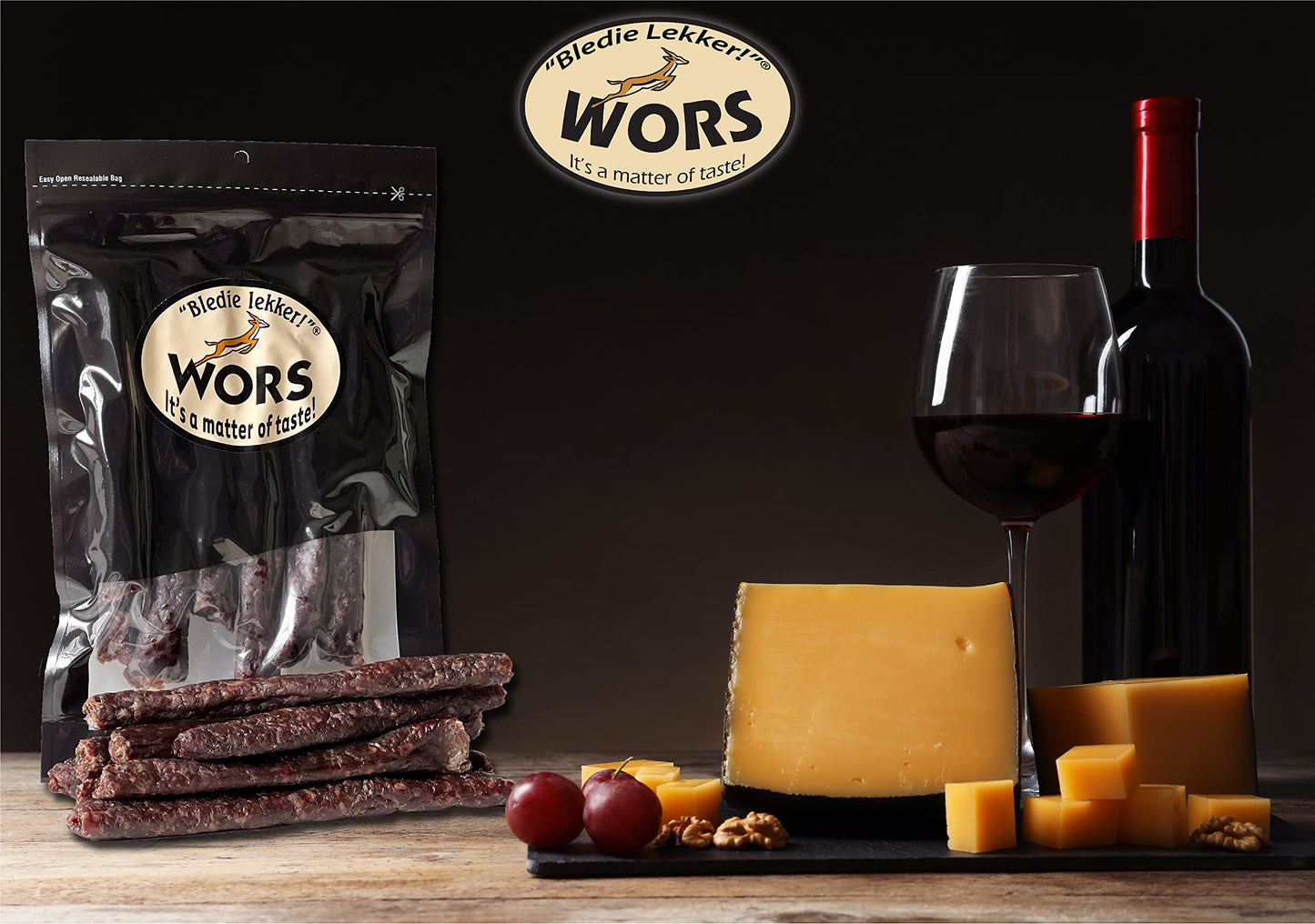 Bledie Lekker® Droewors One Pound Resealable Bag - 16oz