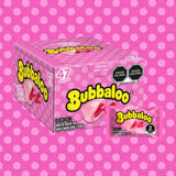 Bubbaloo Gum Variety Pack Box 47 Pieces Each (3 Boxes - Mint, Strawberry & Tutti Frutti) Liquid Center Chewing Gum Dulces Mexicanos Chicles Surtidos