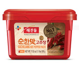 CJ Haechandle Korean Red Chili Pepper Paste Mild Spicy Gochujang Sauce 1.1LB Pack of 1