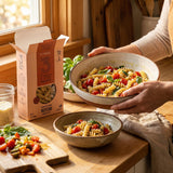Three Farm Daughters Pasta Rotini - 2 Pack High Fiber Pasta - Three Farm Daughters Pasta Noodles - 3 Farm Daughters Pasta - Tri Color Rotini
