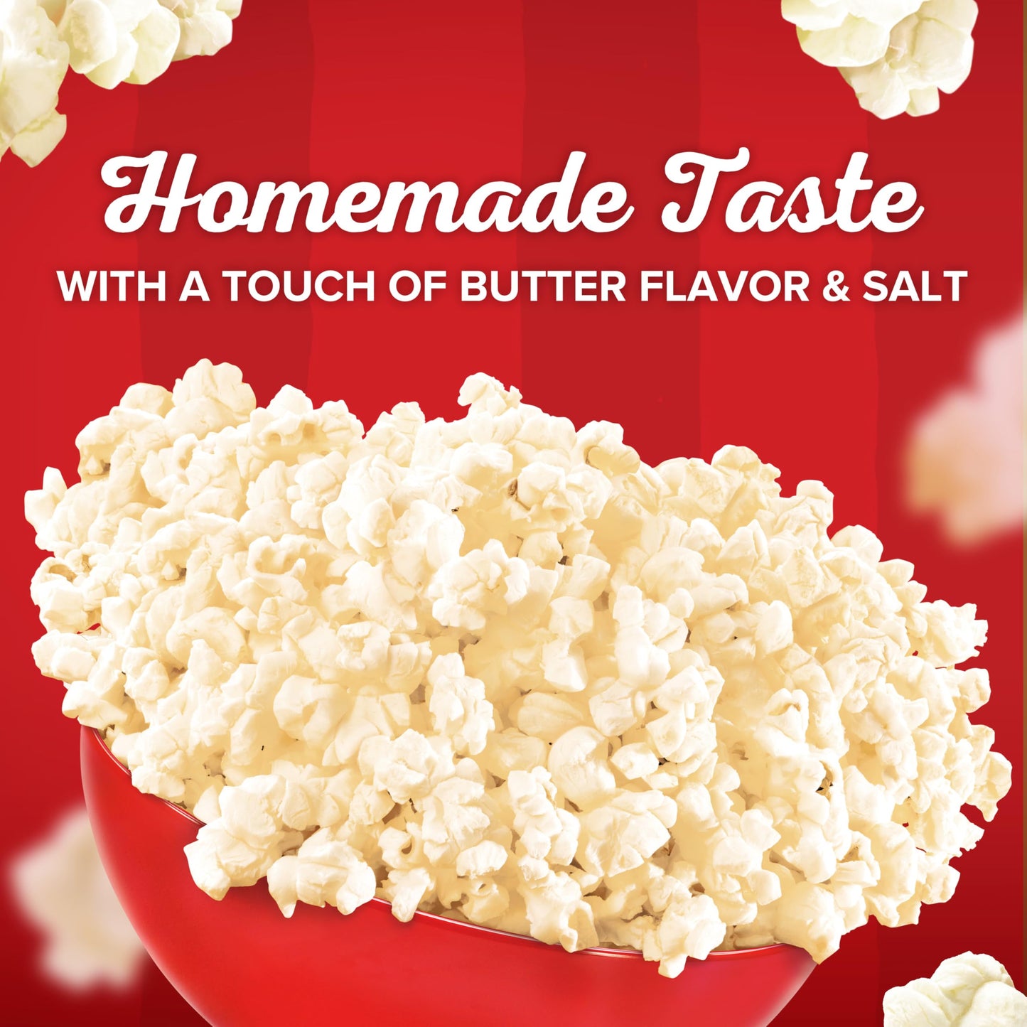 Orville Redenbacher’s Microwave Popcorn Value Size, Homestyle Butter Flavor, 3g Fiber Per Serving, 3.29 oz., 12-Count