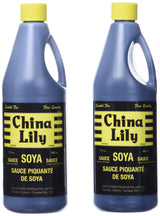 China Lily Soy Sauce 483ml/16.3 fl. oz, (2pk) {Imported from Canada}