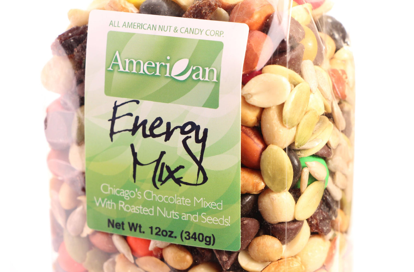 12oz Gourmet Style Bag of Energy Trail Mix with Chicago's Very Own Chocolate [3/4 lb.]