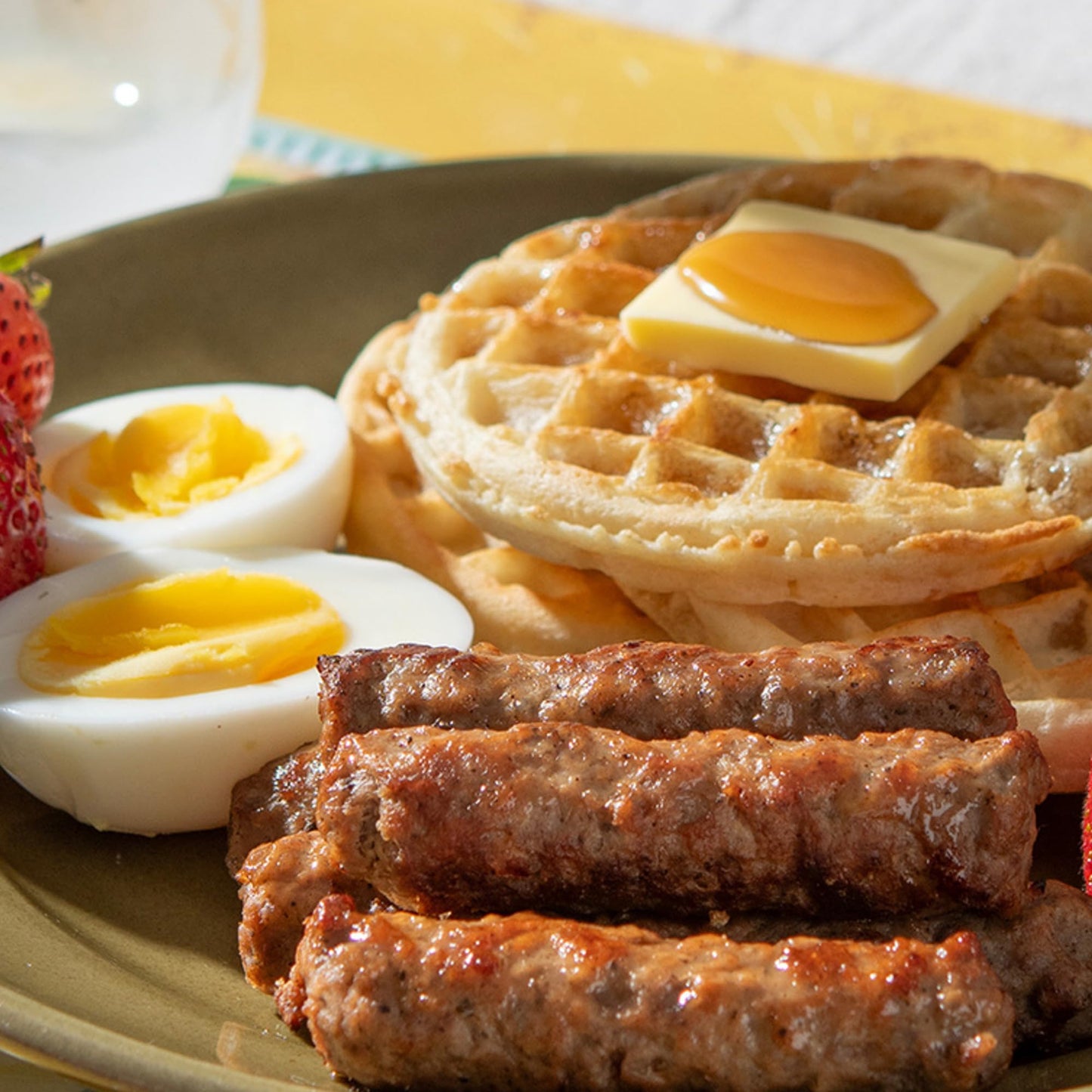 Teton Waters Ranch Breakfast Sausage Links, 100% Grass-Fed Beef, Fully Cooked Breakfast Sausage, Frozen, No Sugar Added, No Nitrites or Nitrates
